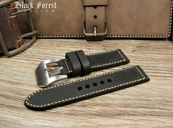 BF04 Swiss Ammo Handmade Vintage Strap 22mm/24mm/26mm/28mm – image 8